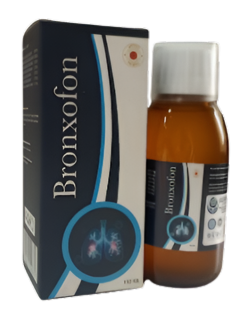 Bronxofon cough syrup packaging